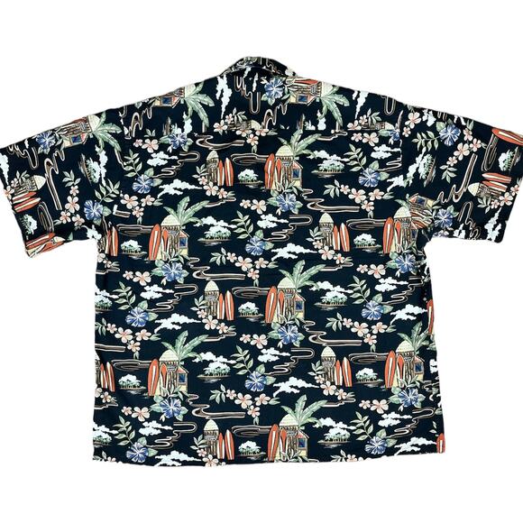 Vintage Campia Moda Wakiki Surf Hawaiian Shirt Mens Sz XXL - Picture 2 of 7